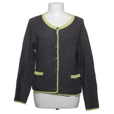 Cardigan (Gris, Vert) de Birkhahn Mode Acrylique, Coton