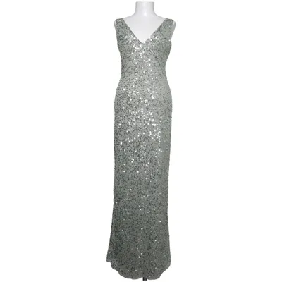 Evening gown (Silver) from Beauut Polyester