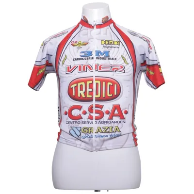 Cykeltröja (Vit, Röd, Gul) från Elle Sport