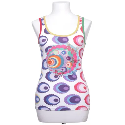 Tanktop (Wit, Meerkleurig) van Desigual
