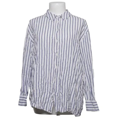 Chemise (Bleu, Blanc, Beige) de Primark Cares Coton, Lin, Viscose