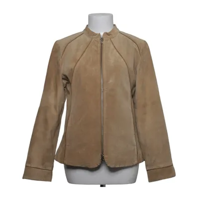Leather jacket (Beige) from Jofama Suede