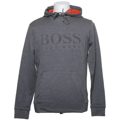 Huvtröja (Grå, Orange) från Hugo Boss Bomull, Elastan, Polyamid