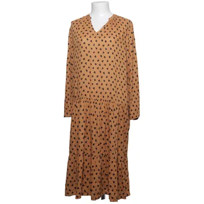 Jurk (Bruin, Zwart) van Zilch Viscose