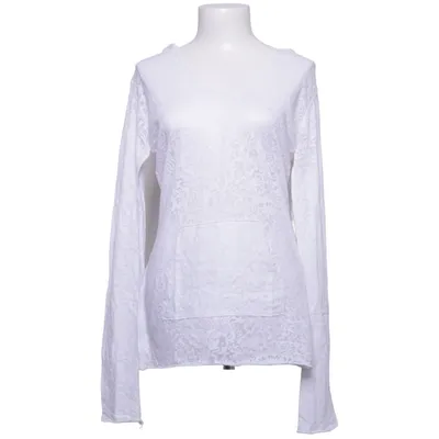 Sweat à capuche (Blanc) de MV Sport Coton, Polyester