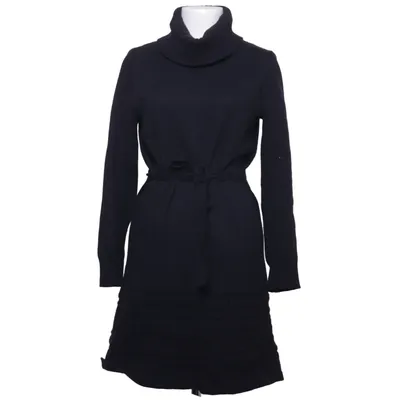 Turtleneck dress (Black) from Brookshire Cotton, Polyamide, Wool