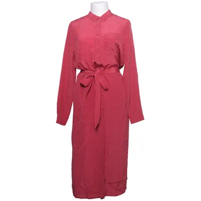 Robe chemise (Rouge) de Sézane Soie, Viscose