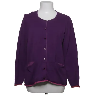 Cardigan (Lilla, Pink) fra Gudrun Sjödén Økologisk bomuld, Genanvendt bomuld