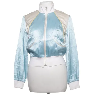 Bomber jacket (Blue, White, Multicolored) from Eley Kishimoto Cotton, Silk