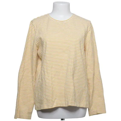 Long sleeve T-shirt (Yellow, White) from COS Cotton, Polyamide