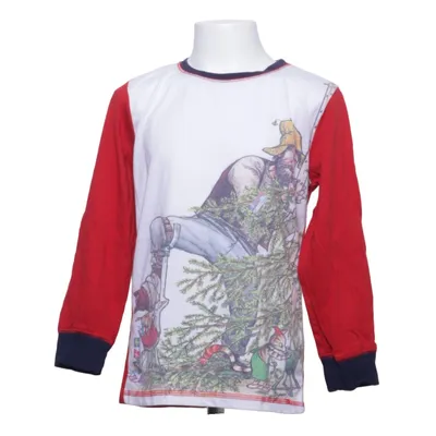 Long sleeve T-shirt (White, Red, Blue) from Pettson och Findus Cotton