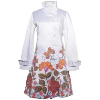Kappa (Vit, Flerfärgad) från Desigual Bomull, Elastan, Polyester