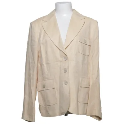 Kavaj (Beige) från Aust Acetat, Linne