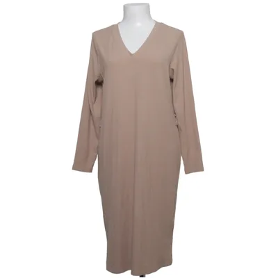 Maxi jurk (Beige) van Happy Holly Elastaan, Polyester, Viscose
