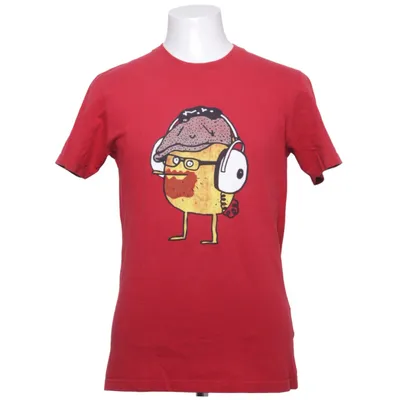 T-shirt (Red) from Cleptomanicx Cotton
