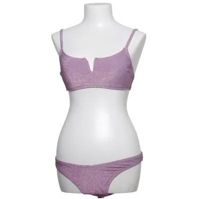 Bikini (Violet) de New Look Élasthane, Fibre métallique, Polyamide, Polyester
