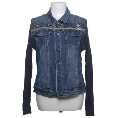Spijkerjas (Blauw) van Onado Katoen, Elastaan, Polyester