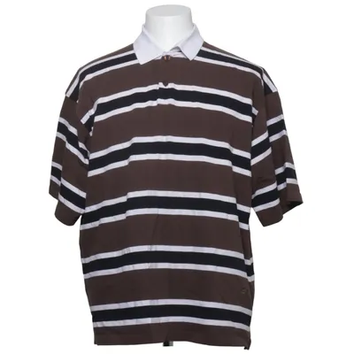 Pikétröja (Brun, Svart, Vit) från Planet NUSA Ekologisk bomull