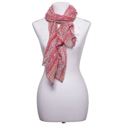 Sjal (Rosa, Flerfärgad) från Silk Road Bomull