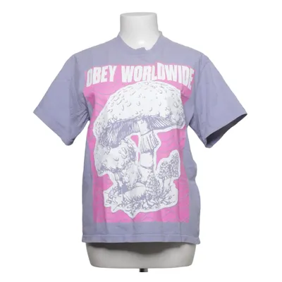 T-shirt (Blå, Pink, Hvid) fra Obey Bomuld