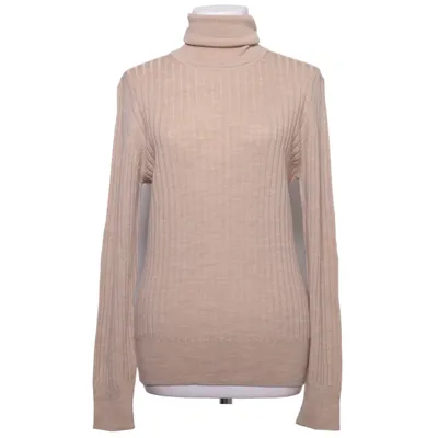 Rollkragenpullover (Beige) von Joseph Janard Wolle