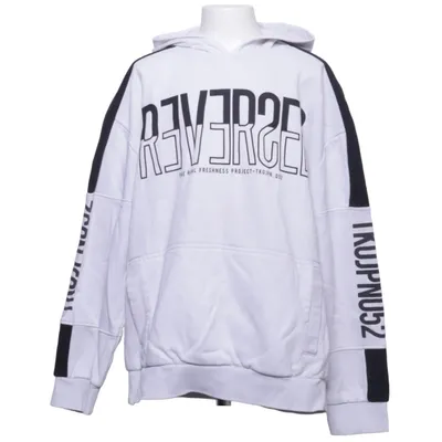 Sweat à capuche (Blanc, Noir) de Download Coton, Polyester