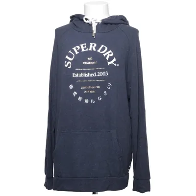 Huvtröja (Blå) från Superdry Elastan, Polyester, Viskos