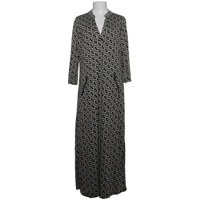 Maxi jurk (Zwart, Beige) van Vegas