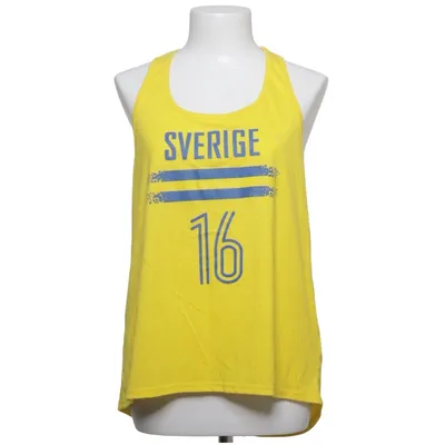 Basketbalshirt (Geel, Blauw) van Stadium Polyester, Viscose
