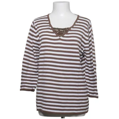 Top (Brown, White) from JH Collection