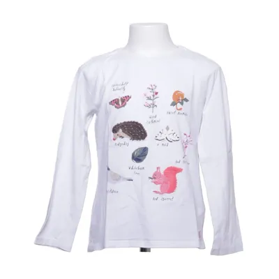 T-shirt à manches longues (Blanc, Multicolore) de Joules Coton