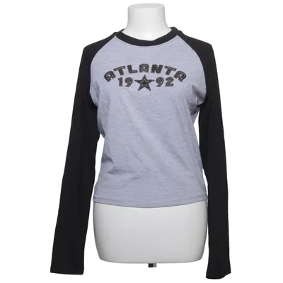 Baseballtröja (Grå, Svart) från Daisy Street Bomull, Elastan