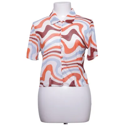 Kortärmad skjorta (Orange, Blå, Flerfärgad) från Sweet Rain Elastan, Polyester