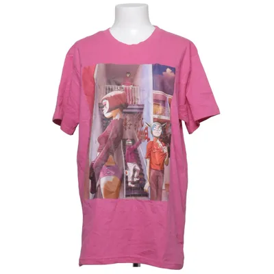 T-shirt (Pink) fra Gorillaz Genanvendt bomuld, Genanvendt polyester
