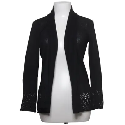 Cardigan (Noir) de Magaschoni Cachemire, Lin