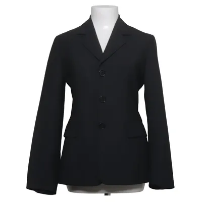 Blazer (Noir) de Claude Zana Élasthane, Polyester, Laine