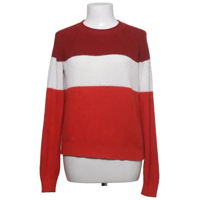 Pull-over (Rouge, Blanc) de WE Acrylique, Coton