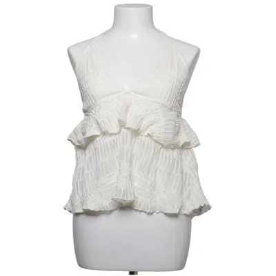Haut dos-nu (Blanc) de Pull & Bear Coton, Élasthane, Polyester