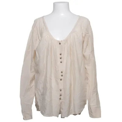 Blus (Beige) från Spira Bomull, Silke