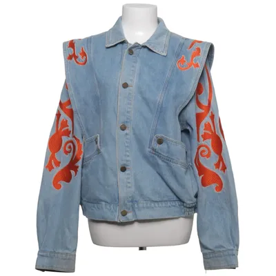 Veste en jean (Bleu, Orange) de Just Dai Coton
