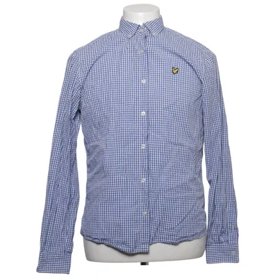 Button down shirt (Blue, White) from Lyle & Scott Cotton