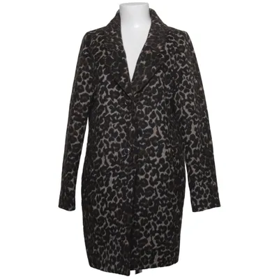 Frakke (Sort, Brun, Beige) fra Cappuccini Akryl, Bomuld, Polyamid, Polyester, Uld