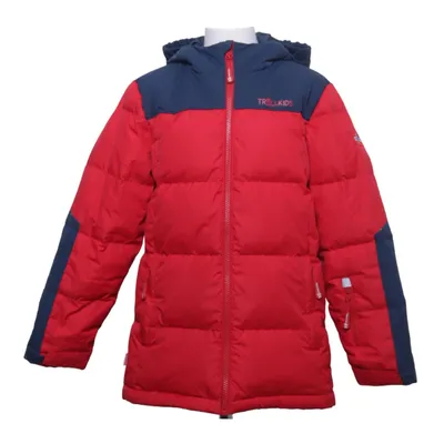Manteau de ski (Rouge, Bleu) de Trollkids Duvet, Plume, Polyamide, Polyester