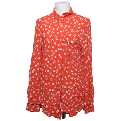 Bluse (Rød, Hvid, Sort) fra Ganni Viscose
