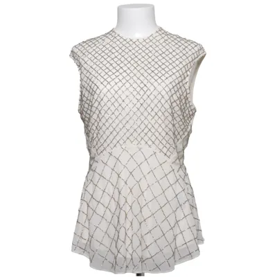 Peplumbluse (Hvid) fra Needle & Thread Polyester