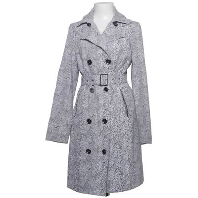 Trenchcoat (Grå, Vit) från Mohito Elastan, Polyester