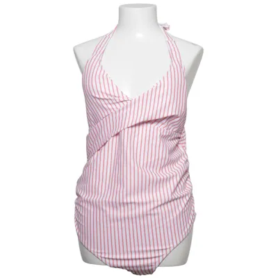 Badedragt (Rød, Hvid) Elastan, Polyester