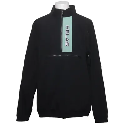 Anorak (Noir) de Hélas Élasthane, Polyamide, Polyester