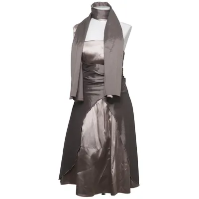 Aftenkjole (Brun, Beige) fra Juju & Christine Polyester