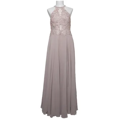 Robe de soirée (Beige) de Matron'S Élasthane, Polyester